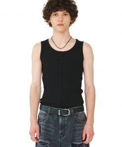 [LECYTO] Summer 22 VINTAGE SLEEVELESS_(BLACK) Best Sellers