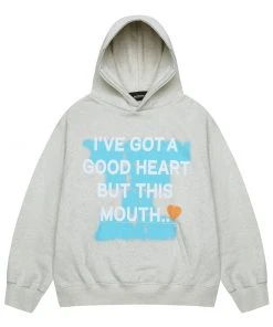 [MADMARS] SS 22 Broken Heart Hoodie Oatmeal Best Sellers