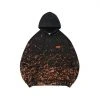 Best Sellers [PHOS333] SS 22 Fire & Flames Hoodie/Black