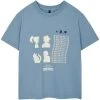 Best Sellers [FLAREUP] SS 22 Cat.Star.Love Sleeve - Sky Blue (FU-179)