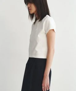 Best Sellers [REPOS] SS 22 COTTON ROUND T-SHIRTS (WHITE)