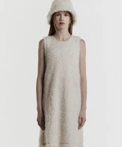[MEENDERI] SS 22 FLUFFY DRESS - IVORY Best Sellers