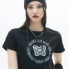 [LUV IS TRUE] Summer 22 BUTTERFLY TEE(BLACK) Best Sellers