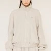 [ANOTHER YOUTH] SS 22 Logo Waffle Zip-up Jumper - Ivory Best Sellers