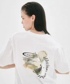 Best Sellers [NASTY FANCY CLUB] SS 22 BETTA SPLENDENS TEE (WHITE)_F22QB443