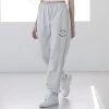 Best Sellers [SEARCH410] SS 22 Athletic Logo Jogger Pants WhiteGrey