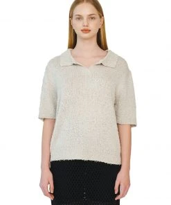 [LECYTO] Summer 22 SRTING BOUCLE PK KNIT_(GRAY) Best Sellers