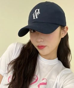 Best Sellers [DXOH] Seasonless STACK LOGO BALLCAP NAVY