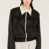 Best Sellers [ANOTHER YOUTH] SS 22 Logo Satin Jacket - Black