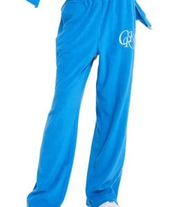 [CRANK] SS 22 TERRY WIDE TRAINING PANTS_BL