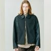 Best Sellers [S SY] Summer 22 Panel Layered Standard Fit Blouson Leather Body
