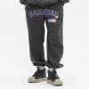[BAD IN BAD] SS 22 COLLEGE FONT HEAVY WEIGHT PANTS_CHARCOAL Best Sellers