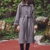 Best Sellers [SORRY TOO MUCH LOVE] FW 21 French Herringbone Raglan Coat_Brown