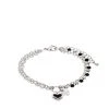 [STEEL EDITION] Seasonless Double Heart 2-chain Bracelet Best Sellers