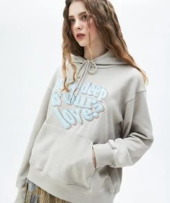 Best Sellers [LUV IS TRUE] Summer 22 LUV HOODIE(BEIGE)