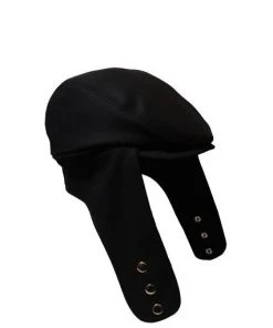 [SLEEPY SLIP] Seasonless 2WAY WOOL TROOPER HAT BLACK Best Sellers