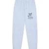 Best Sellers [HIGH SCHOOL DISCO] Summer 22 BUTTERFLY LOGO SWEAT PANTS MELANGE GREY