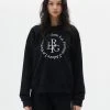 [LARTIGENT] SS 22 REVERSE SWEATSHIRT(BLACK)