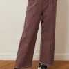 Best Sellers [DEARSTALKER] SS 22 DUNE STITCH WIDE PANTS - WINE