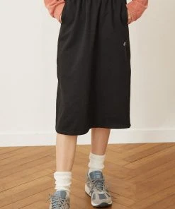 Best Sellers [DEARSTALKER] SS 22 SILO LONG SKIRT - BLACK