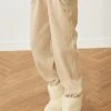 [DEARSTALKER] SS 22 SOBORO BOUCLE PANTS - BEIGE