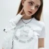 [LUV IS TRUE] Summer 22 BUTTERFLY TEE(WHITE) Best Sellers