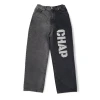 [CHAPCHAP] SS 22 Denim Mix Pants(Black)