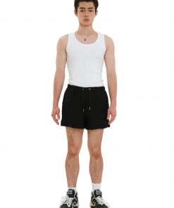 [LECYTO] Summer 22 SHORTS KNIT PANTS_(BLACK) Best Sellers
