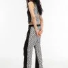 Best Sellers [GIMMETHEYOUNG] SS 22 REVERSAL TWEED PANTS / BLACK