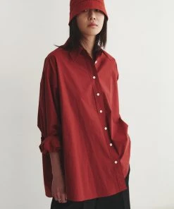 [REPOS] SS 22 COTTON BUCKET HAT (RED)