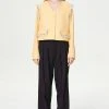 Best Sellers [OUTXO] Summer 22 JADE TWEED JACKET YELLOW