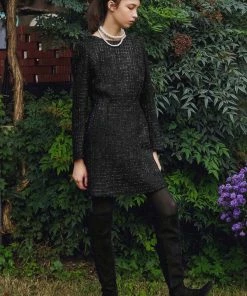 [SORRY TOO MUCH LOVE] FW 21 Hepburn Tweed Set_Black Best Sellers