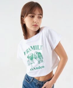 [RIANDCO] SS 22 [W] Framily Tee W/G Best Sellers