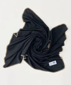 [DEARSTALKER] Seasonless ECOLE FLEECE BLANKET - BLACK
