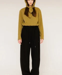 Best Sellers [ANOTHER YOUTH] SS 22 Logo Waffle Jogger Pts - Black