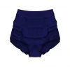 [CREVY] SS 22 Full Shirring Water High Waist Bikini Pants (navy)