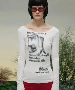 [NACHE] SS 22 FLOW SLIM FIT LONG SLEEVE - WHITE Best Sellers