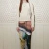 [SINOON] SS 22 OLIVE OIL PANTS - PRINT Best Sellers