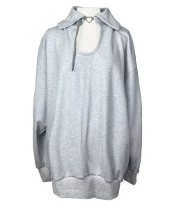 [CODE SHION] SS 22 Herat-ring High Neck Sweat Shirts Best Sellers