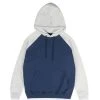 [DUCKDIVE] Summer 22 Mix Raglan Hooded Navy Best Sellers