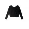 Best Sellers [AGA] Summer 22 BACK DRAPE LONG SLEEVE - BLACK