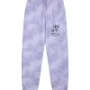 [HIGH SCHOOL DISCO] Summer 22 BUTTERFLY LOGO SWEAT PANTS PUPPLE