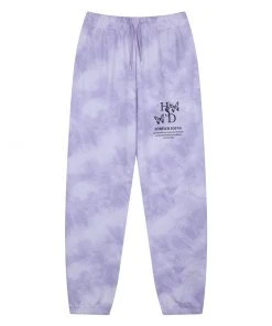 [HIGH SCHOOL DISCO] Summer 22 BUTTERFLY LOGO SWEAT PANTS PUPPLE