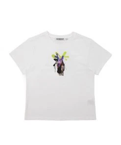 [ODLYWORKSHOP] SS 22 Aqua Multicolor Baobab Tee