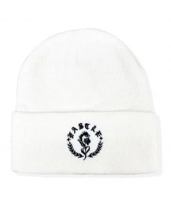 [FASTLE] SS 22 Flower Dragon Symbol Beanie Ivory Best Sellers