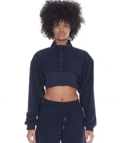 [13MONTH] SS 22 BOLERO CARDIGAN (NAVY) Best Sellers