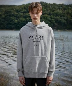 Best Sellers [FLAREUP] SS 22 FLARE Dilettante Hoody - Gray (FU-185)