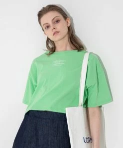 UNORMAL Best Sellers [UNUSUALNORMAL] SS 22 GARMENT T-SHIRT _ GREEN