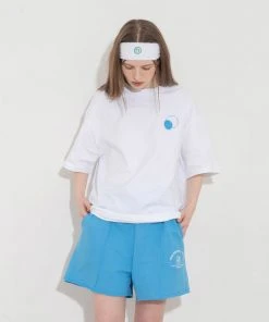 UNORMAL Best Sellers [UNUSUALNORMAL] SS 22 HALF SWEAT PANTS_BLUE