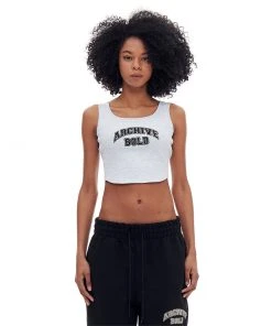 [ARCHIVEBOLD] SS 22 ARCH LOGO SWEAT TANK (LIGHT GRAY) Best Sellers